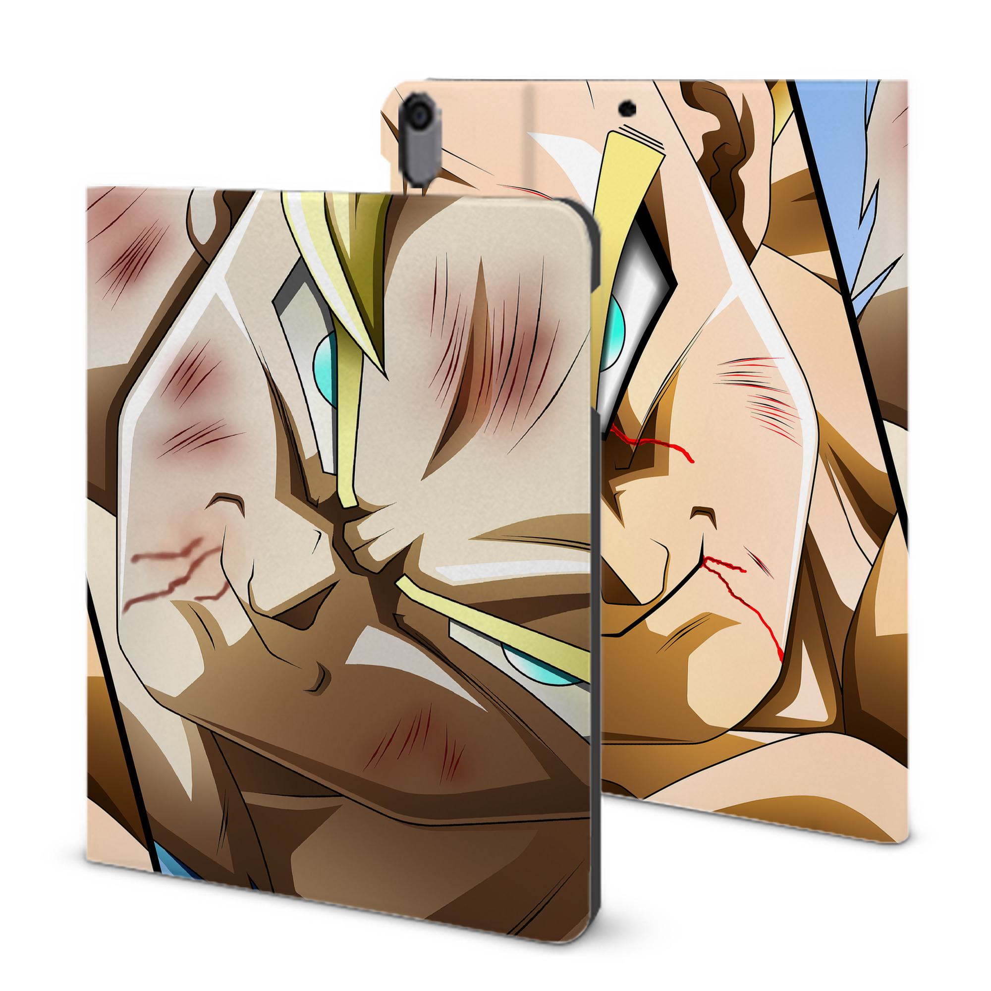 （画像用） ドラゴンボール DRAGON BALL IPad ケース ブック型 PUレザー TPU 耐衝撃 軽量 薄型 ペン収納なし 全面保護 IPad 各モデル対応